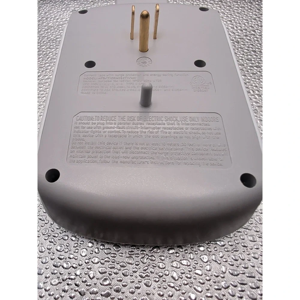 Greenlite‎ 5 Outlet Advanced Power Strip Tier 1 Wall Mount Smart Surge Protector